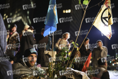Extinction Rebellion Protestaktion in Berlin