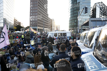 Extinction Rebellion Protestaktion in Berlin