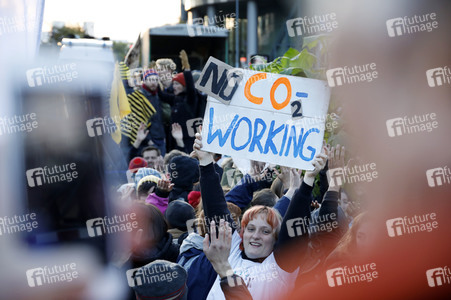 Extinction Rebellion Protestaktion in Berlin