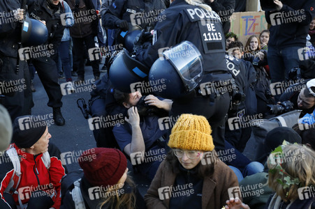 Extinction Rebellion Protestaktion in Berlin