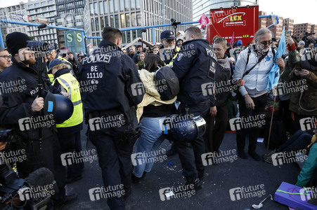 Extinction Rebellion Protestaktion in Berlin