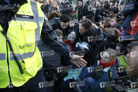 Extinction Rebellion Protestaktion in Berlin