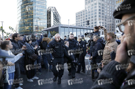 Extinction Rebellion Protestaktion in Berlin