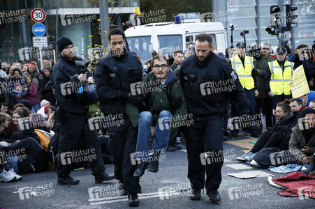 Extinction Rebellion Protestaktion in Berlin