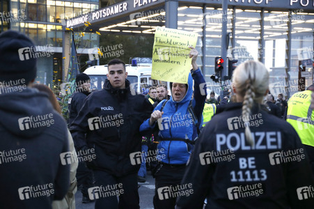 Extinction Rebellion Protestaktion in Berlin