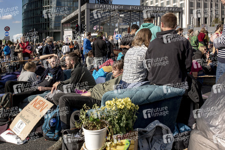 Extinction Rebellion Protestaktion in Berlin
