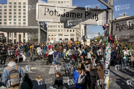 Extinction Rebellion Protestaktion in Berlin