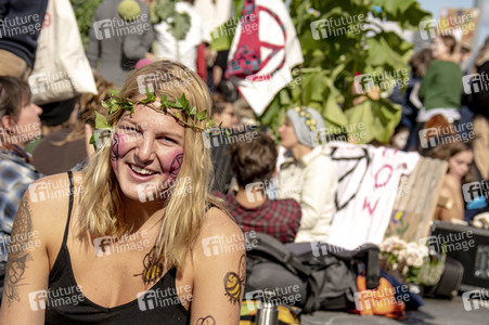 Extinction Rebellion Protestaktion in Berlin