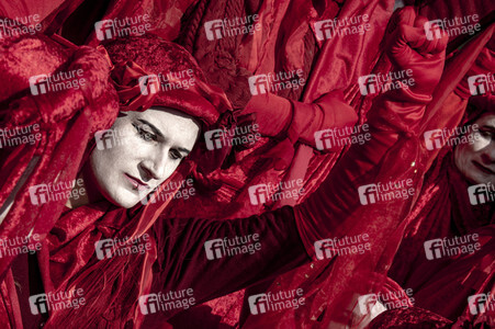 Extinction Rebellion Protestaktion in Berlin