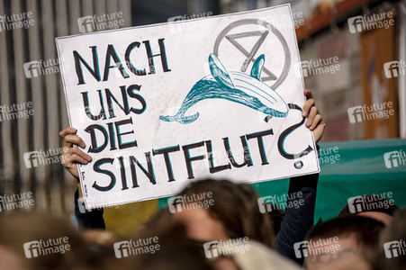 Extinction Rebellion Protestaktion in Berlin