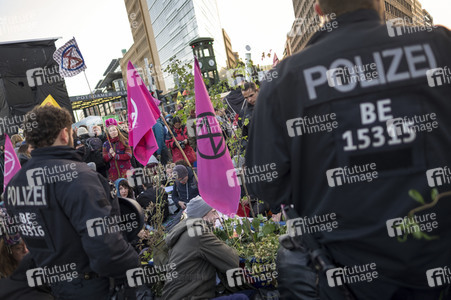 Extinction Rebellion Protestaktion in Berlin