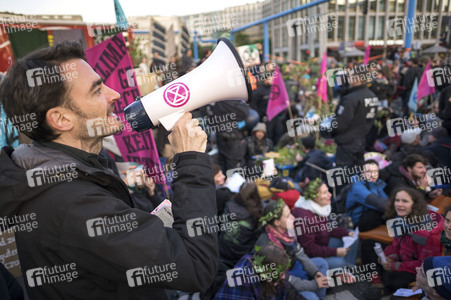 Extinction Rebellion Protestaktion in Berlin