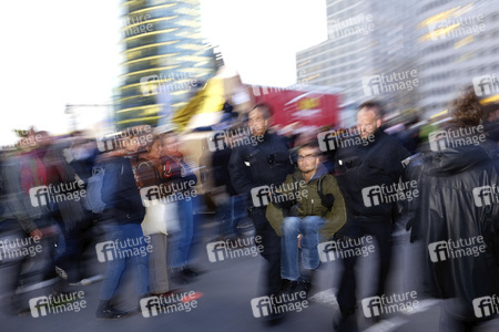 Extinction Rebellion Protestaktion in Berlin