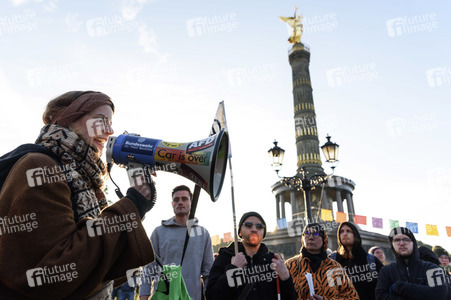 Extinction Rebellion Protestaktion in Berlin