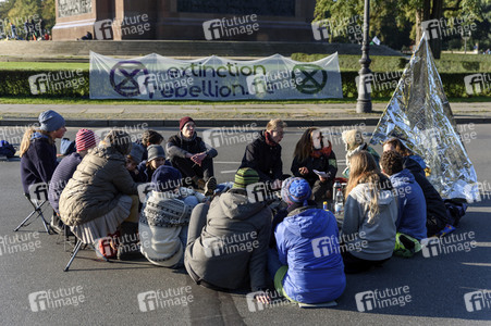 Extinction Rebellion Protestaktion in Berlin