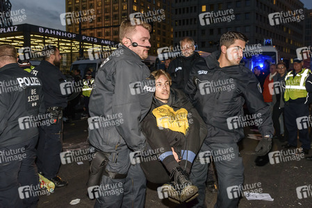 Extinction Rebellion Protestaktion in Berlin