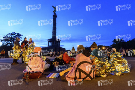 Extinction Rebellion Protestaktion in Berlin