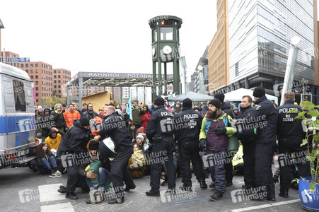 Extinction Rebellion Protestaktion in Berlin