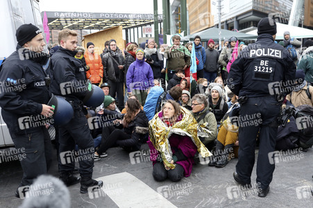 Extinction Rebellion Protestaktion in Berlin