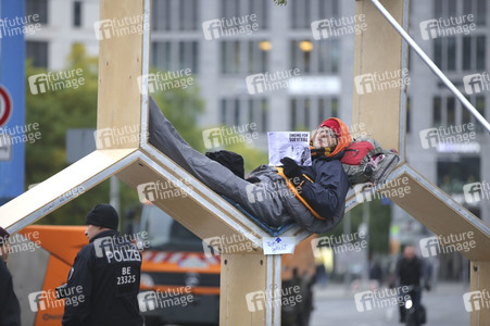 Extinction Rebellion Protestaktion in Berlin
