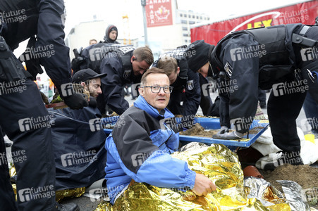 Extinction Rebellion Protestaktion in Berlin