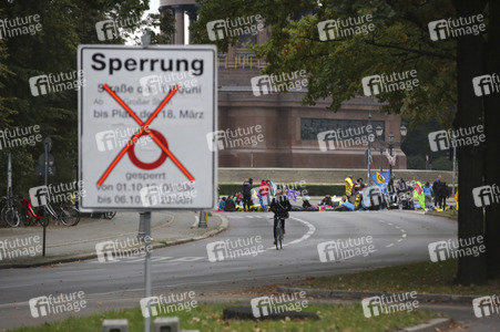 Extinction Rebellion Protestaktion in Berlin
