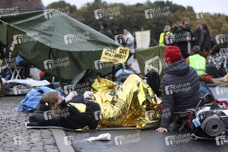 Extinction Rebellion Protestaktion in Berlin