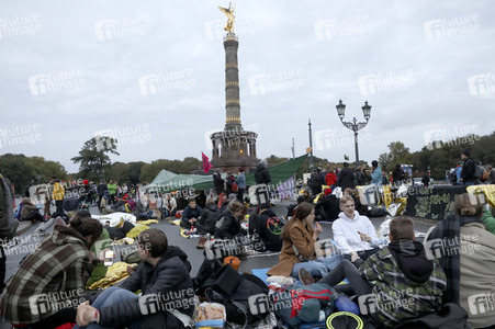 Extinction Rebellion Protestaktion in Berlin