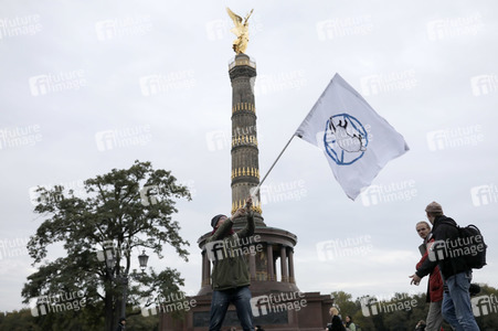 Extinction Rebellion Protestaktion in Berlin