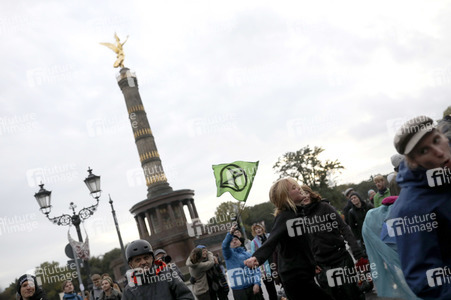 Extinction Rebellion Protestaktion in Berlin