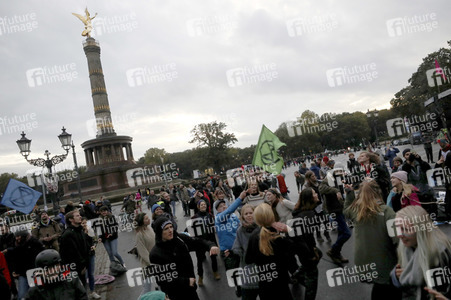Extinction Rebellion Protestaktion in Berlin