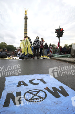 Extinction Rebellion Protestaktion in Berlin