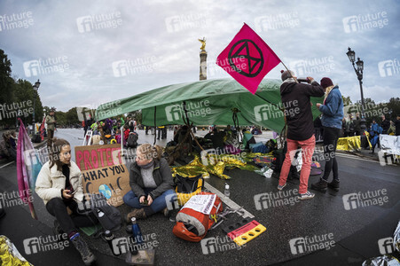 Extinction Rebellion Protestaktion in Berlin
