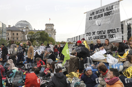Extinction Rebellion Protestaktion in Berlin
