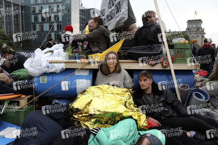Extinction Rebellion Protestaktion in Berlin