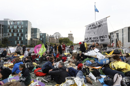 Extinction Rebellion Protestaktion in Berlin
