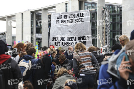 Extinction Rebellion Protestaktion in Berlin