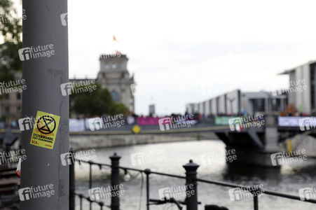 Extinction Rebellion Protestaktion in Berlin