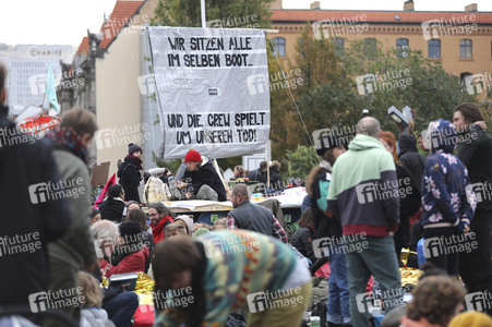 Extinction Rebellion Protestaktion in Berlin