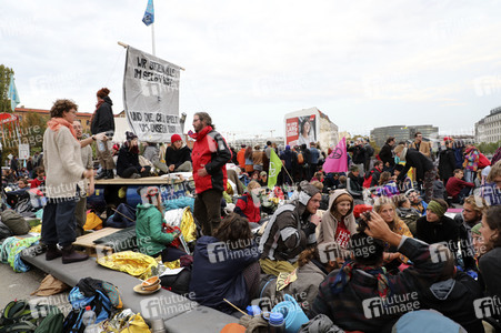 Extinction Rebellion Protestaktion in Berlin