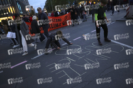 Extinction Rebellion Protestaktion in Berlin