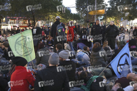Extinction Rebellion Protestaktion in Berlin