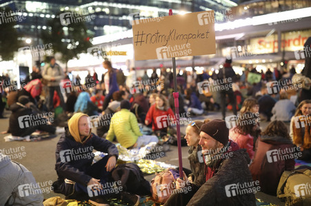 Extinction Rebellion Protestaktion in Berlin