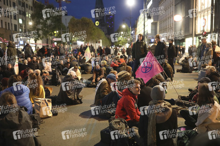 Extinction Rebellion Protestaktion in Berlin
