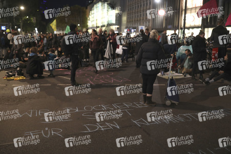 Extinction Rebellion Protestaktion in Berlin