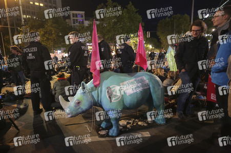 Extinction Rebellion Protestaktion in Berlin
