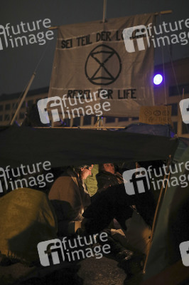 Extinction Rebellion Protestaktion in Berlin