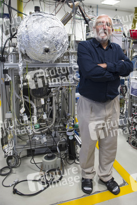 Pressetermin mit Nobelpreisträger Michel Mayor in Torrejón de Ardoz