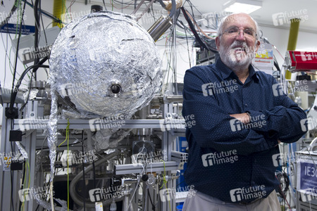 Pressetermin mit Nobelpreisträger Michel Mayor in Torrejón de Ardoz