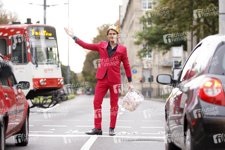 Promotion-Aktion für 'Matzeknopien' in Köln
